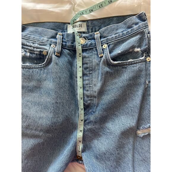 AGOLDE 90s Mid Rise Loose Fit Jeans 24 - Picture 7 of 10